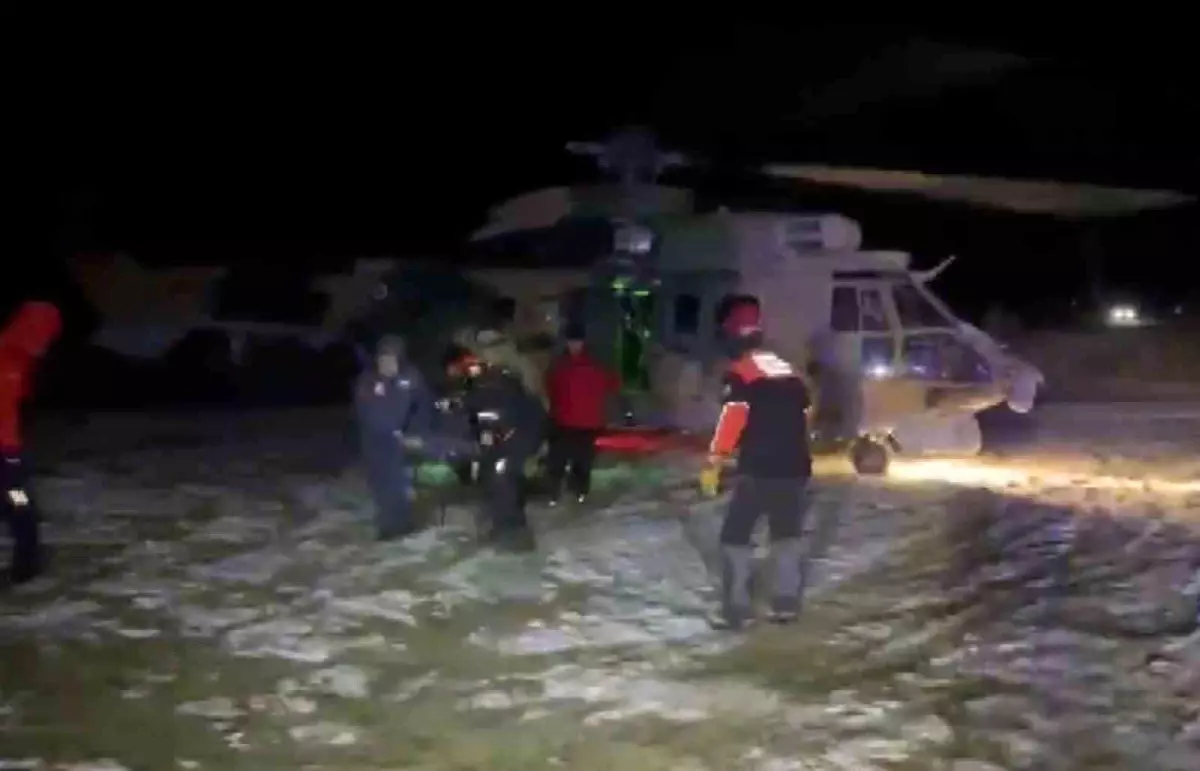 Aksaray’da Kaybolan Öğrenciler Helikopterle Kurtarıldı