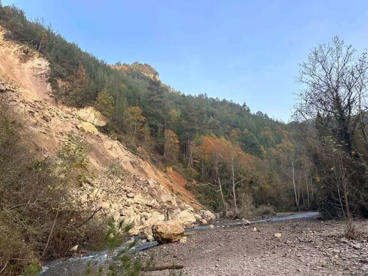 Hatay’da Heyelan: Can Kaybı Yok