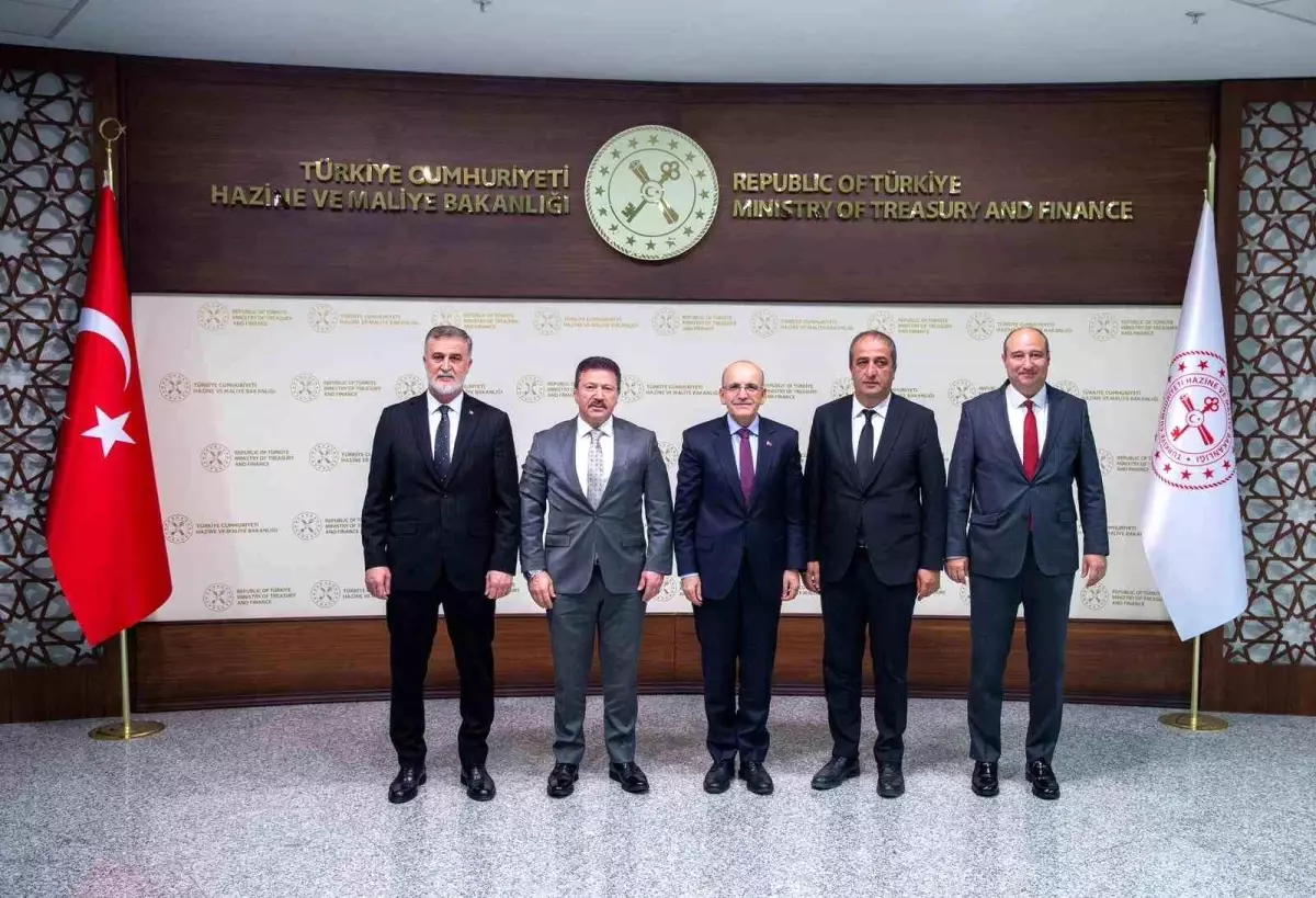 Şoförler Federasyonu’ndan Bakan Şimşek’e Ziyaret