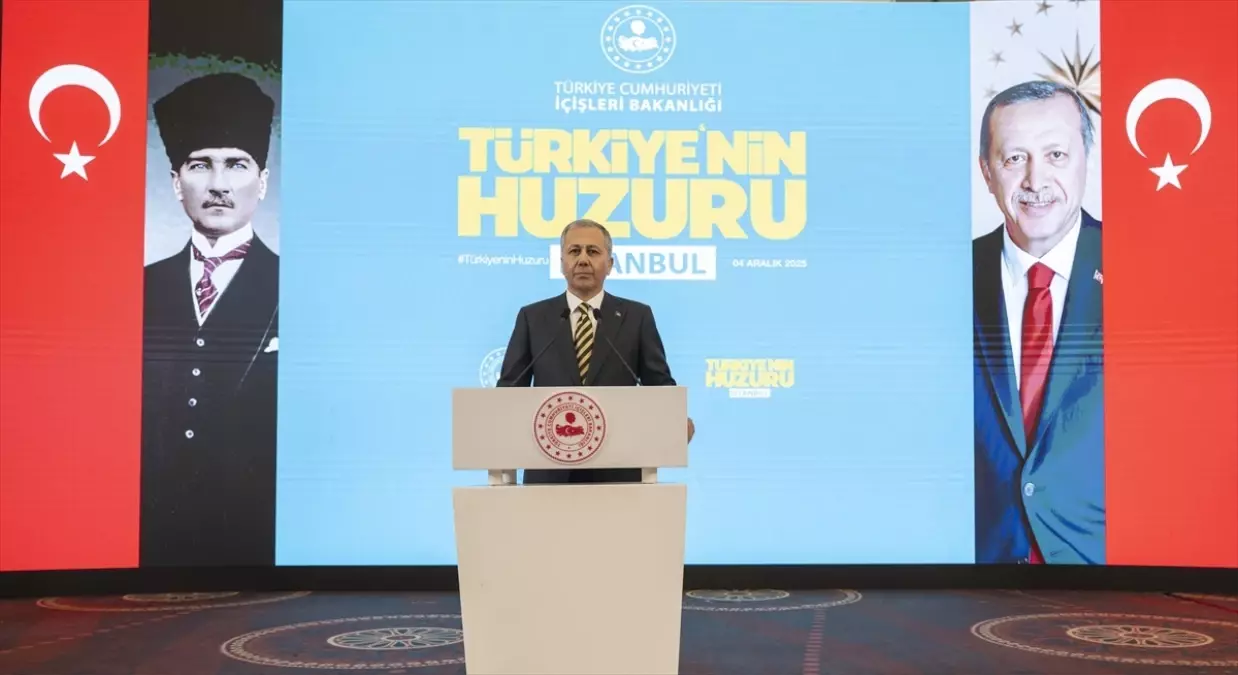 İçişleri Bakanı Ali Yerlikaya, İstanbul Güvenlik Toplantısının Ardından Çarpıcı İstatistiklerle Açıklama Yaptı