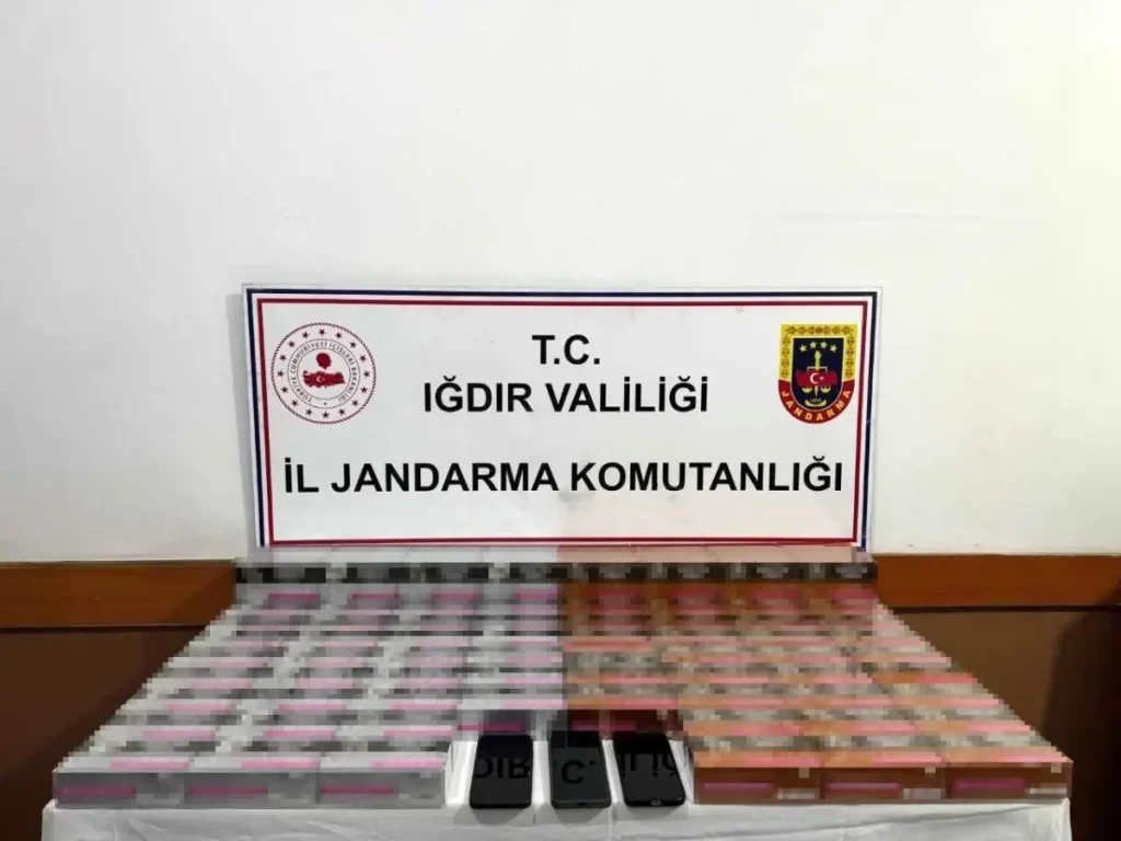 IĞDIR’DA ELEKTRONİK SİGARA KAÇAKÇILIĞI OPERASYONU