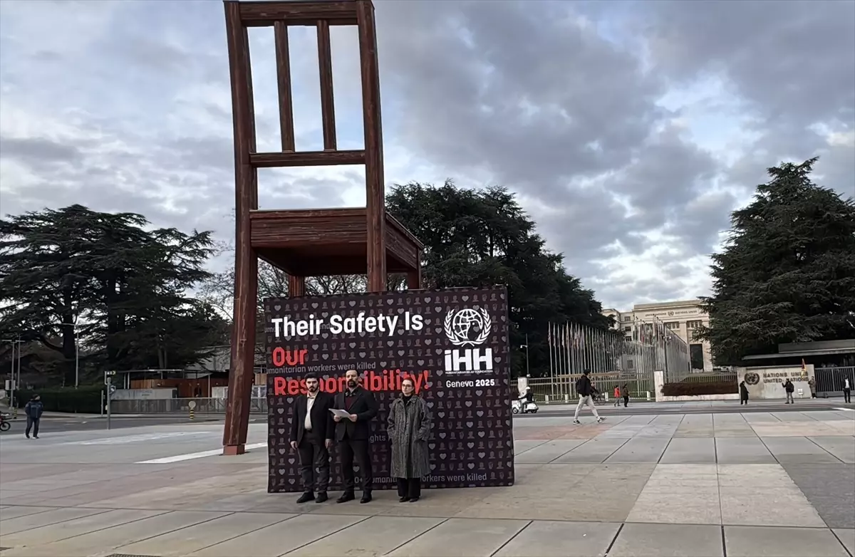 İHH, Cenevre’de İnsan Hakları Paneliyle 326 Yardım Çalışanının Ölümüne Dikkat Çekti