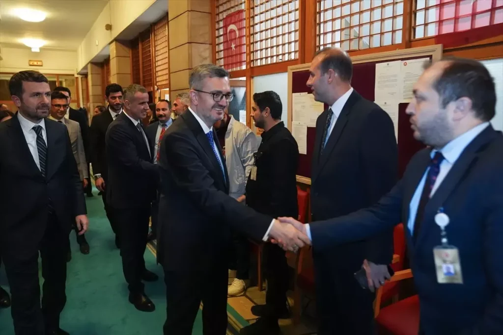 Burhanettin Duran Basın Koridoru’nda