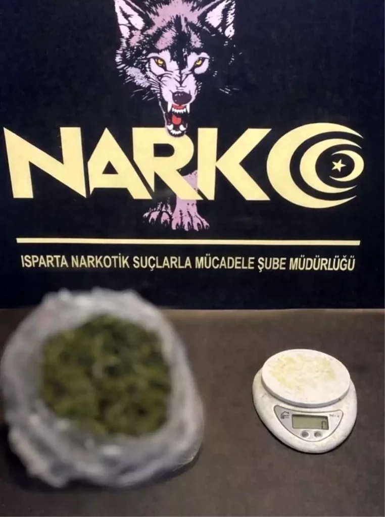 Isparta’da Narkotik Operasyonu: 2 Gözaltı