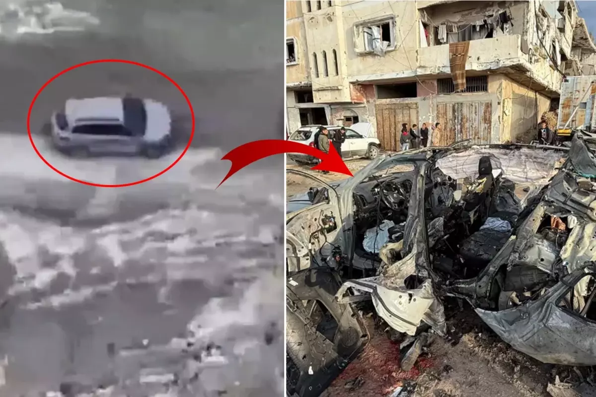 İsrail’den Hamas Komutanına Şok Suikast! Video Görüntüleri Açıklandı