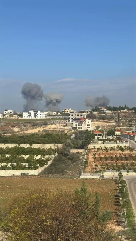 İsrail’den Lübnan’ın Güneyine Şok Hava Saldırısı