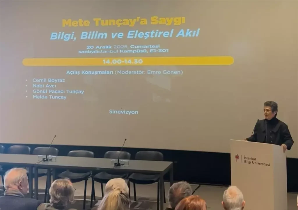 Mete Tunçay Anıldı: Bilgi, Bilim ve Eleştirel Akıl Üzerine Duygu Dolu Anma Töreni