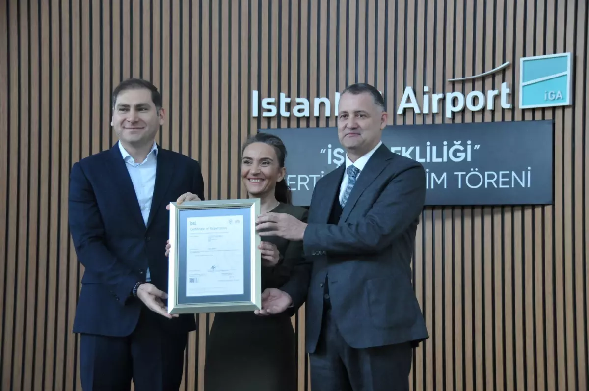 İstanbul Havalimanı ISO 22301 İş Sürekliliği Sertifikasını Aldı