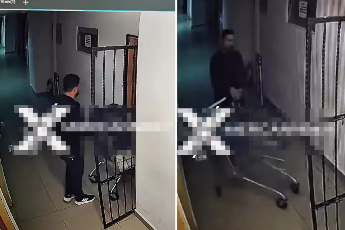 İşte Büyükçekmece Adliyesi’ndeki skandal hırsızlığın ilk görüntüleri