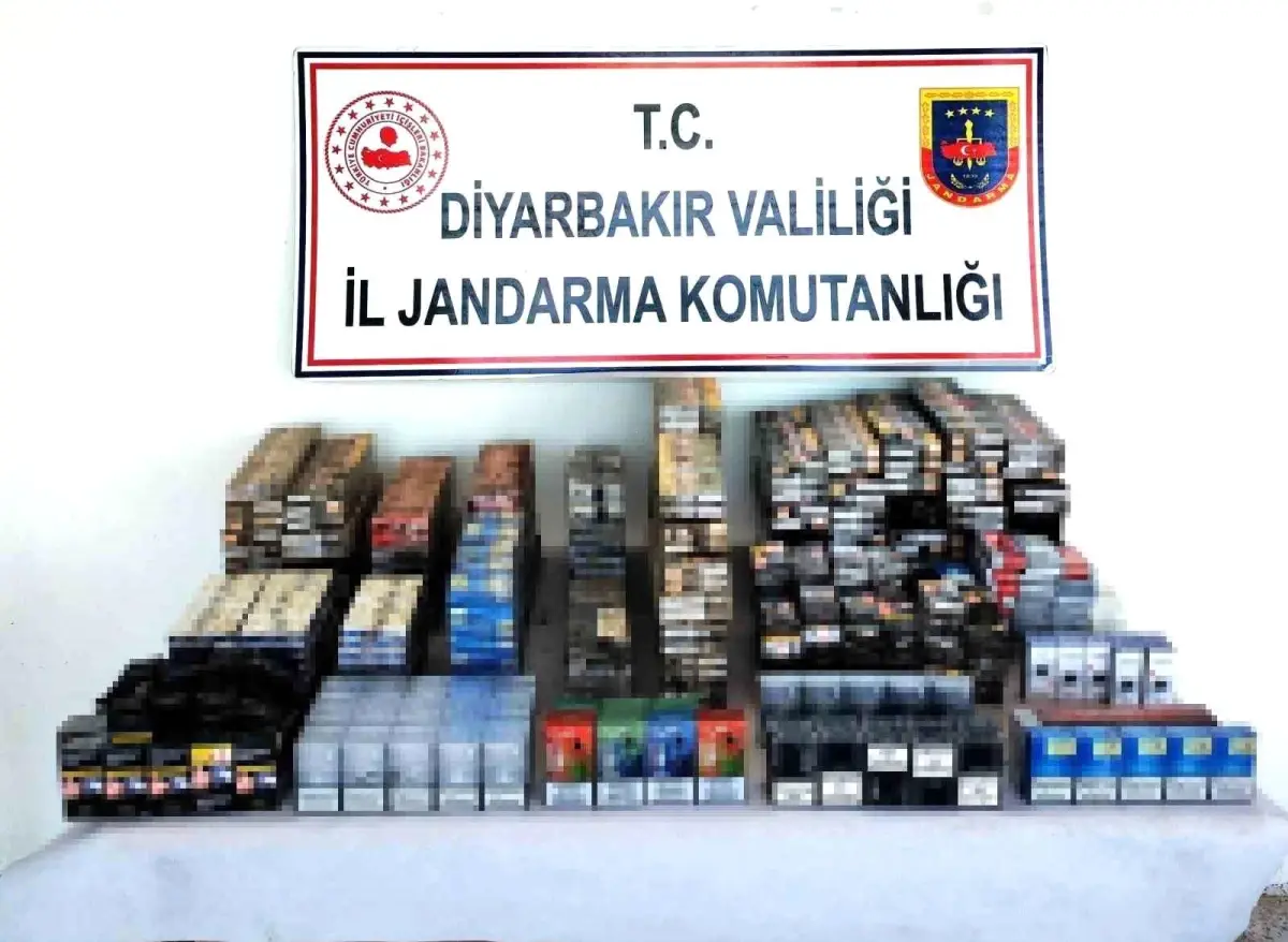 Diyarbakır’da Kaçakçılık Operasyonu