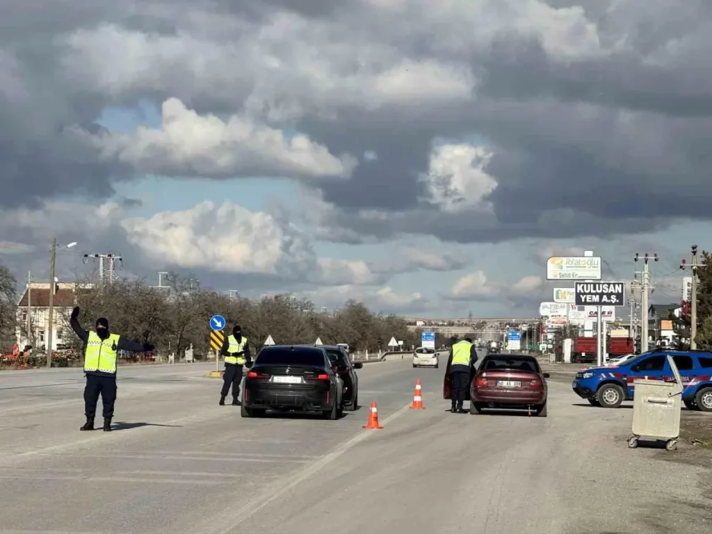 Kulu’da Yılbaşı Trafik Denetimleri