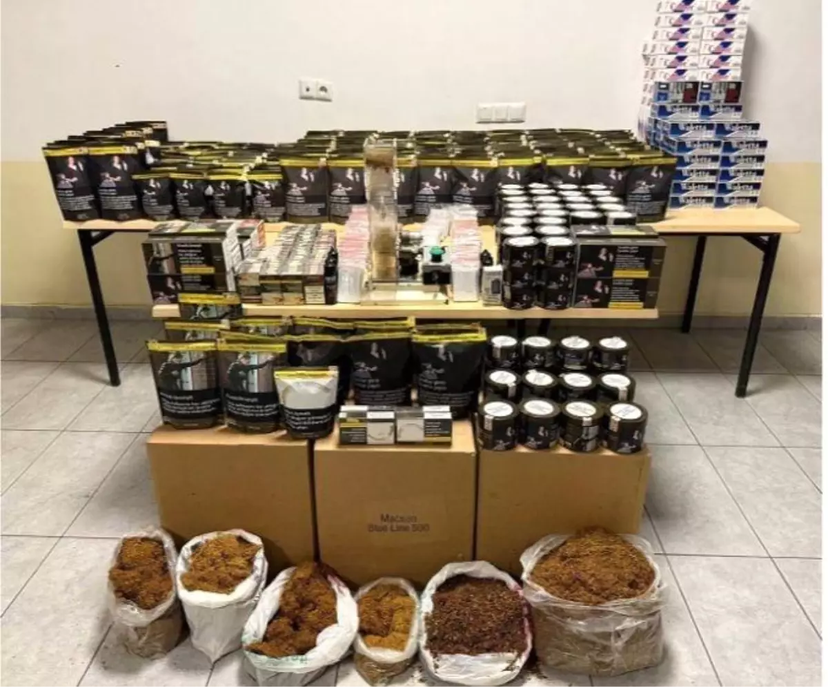 Bolu’da Dev Kaçak Tütün ve Makaron Operasyonu