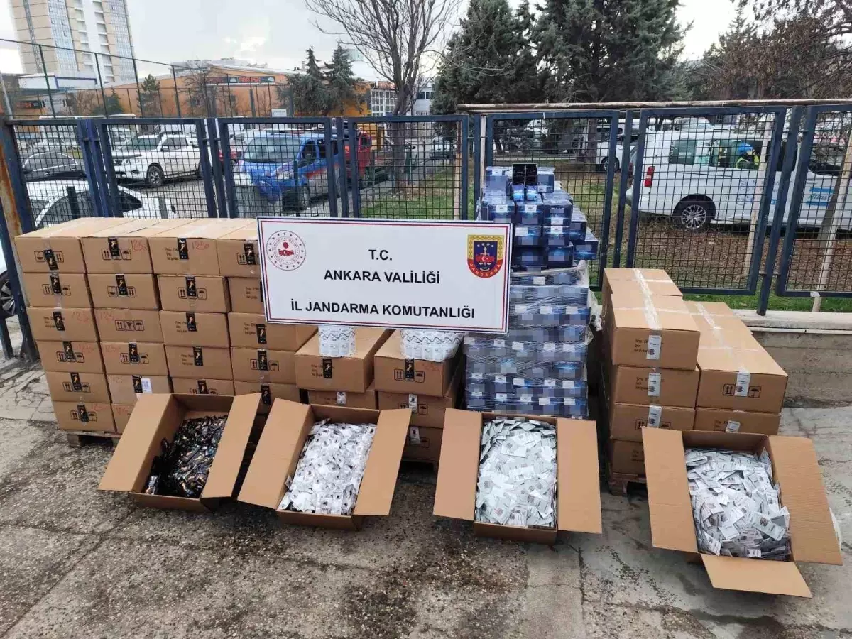 Ankara’da Sahte İlaç Operasyonu: 127 Bin 600 Cinsel Ürün ve 7 Bin Sahte Etiket Ele Geçirildi