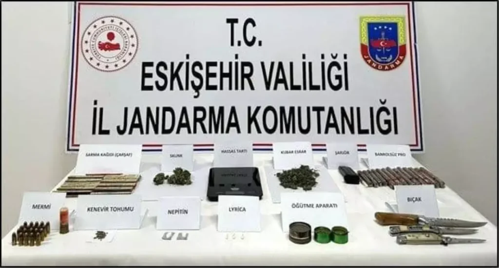 Eskişehir’de Uyuşturucu Operasyonu