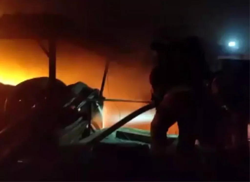 Kahramanmaraş’ta Yangın Kontrol Altına Alındı