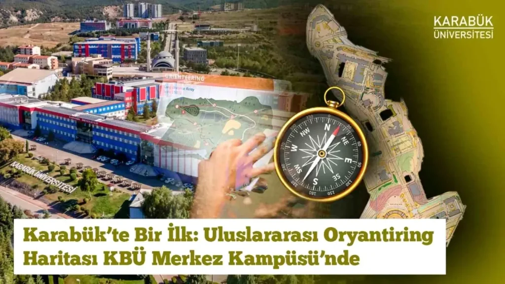 Karabük’te İlk Oryantiring Haritası Hazırlandı
