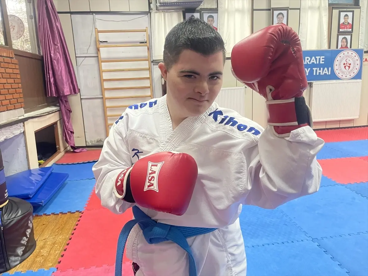 Berkay’ın Karate Hedefi Şampiyonluk