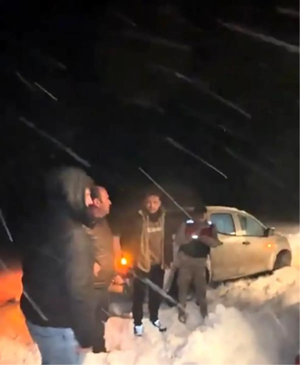 Erzincan’da Mahsur Kalan 4 Kişi Kurtarıldı