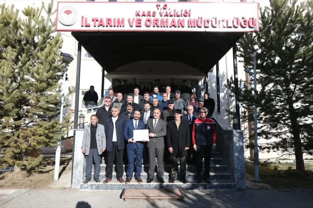 Kars’ta Birinci Derece Tarımsal Örgüt Belgesi: Damızlık Sığır Birliği’ne Büyük Ödül