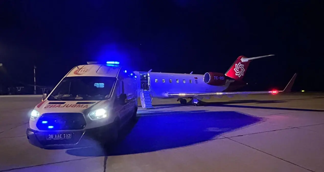 Solunum Yetmezliği Olan Bebek Ankara’ya Sevk Edildi