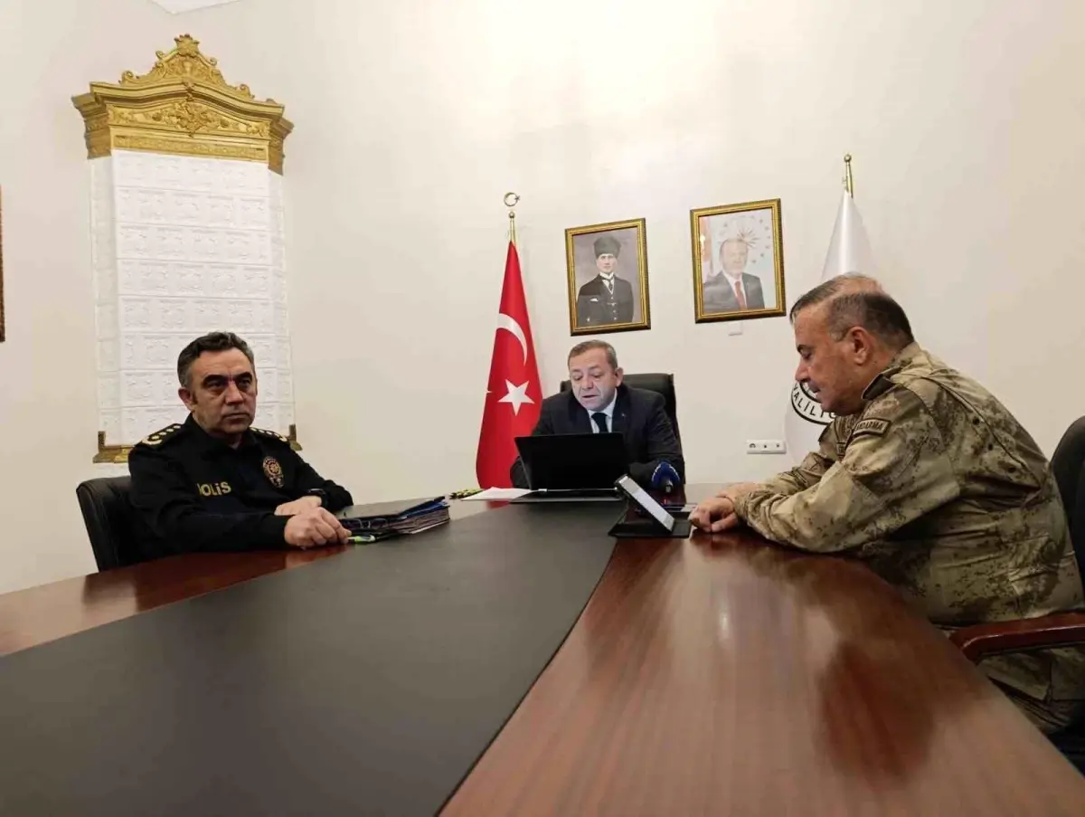 2025 Kasım Asayiş Toplantısı Yapıldı