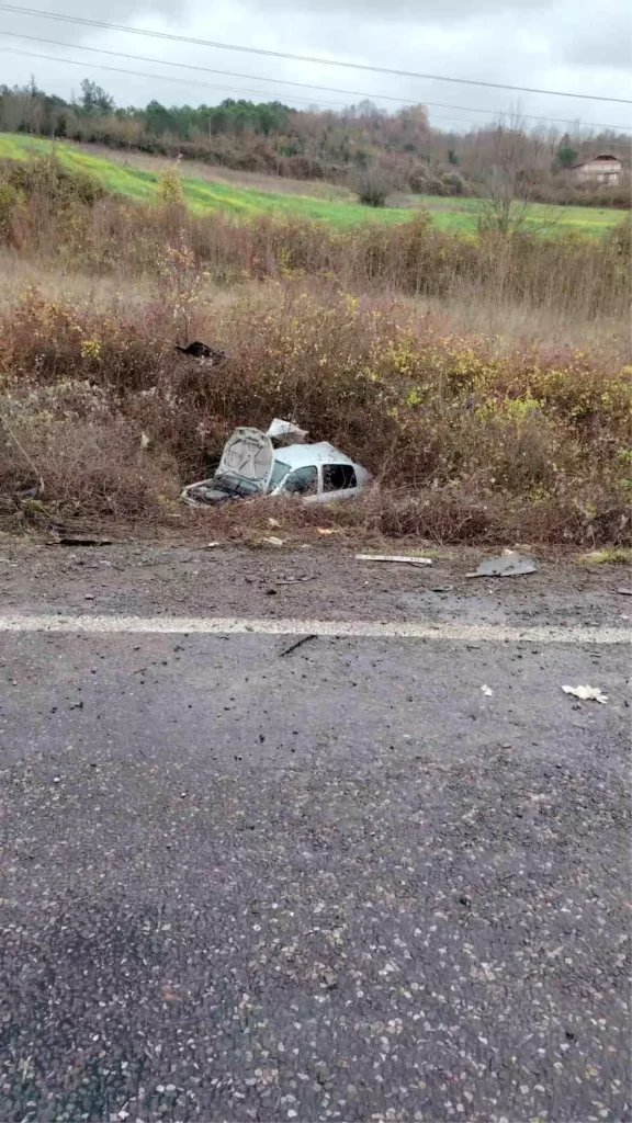 Bartın’da Kaygan Zeminde Şok Trafik Kazası: 1 Sürücü Yaralı