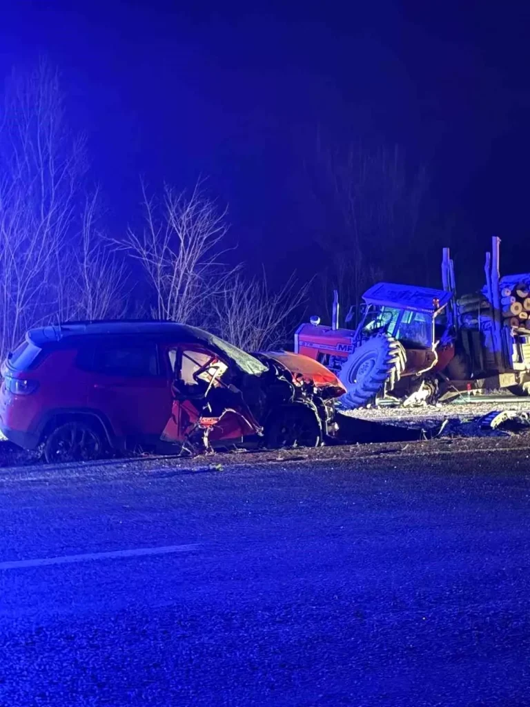 Taşköprü’de Trafik Kazası: 3 Yaralı