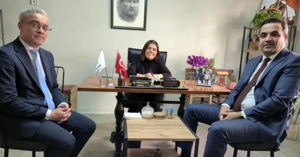 Kaymakam Dalak’tan Kadın Muhtara Ziyaret