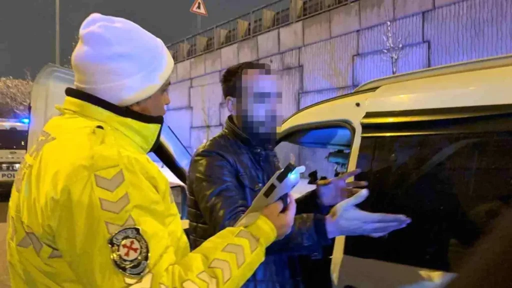 Kayseri’de Alkollü Testi Reddeden Sürücüye Cezası Kesildi