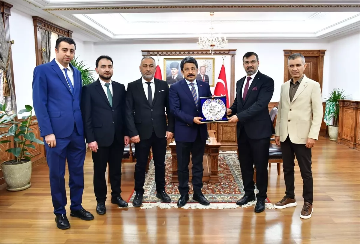 KİMDER Başkanı Aydın, Vali Demiryürek’i Ziyaret Etti