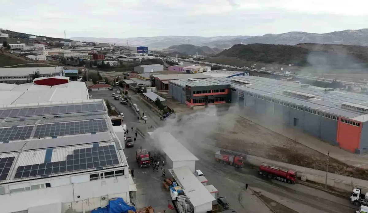 Kırıkkale’de Aynı OSB’de Çıkan İki Fabrika Yangını