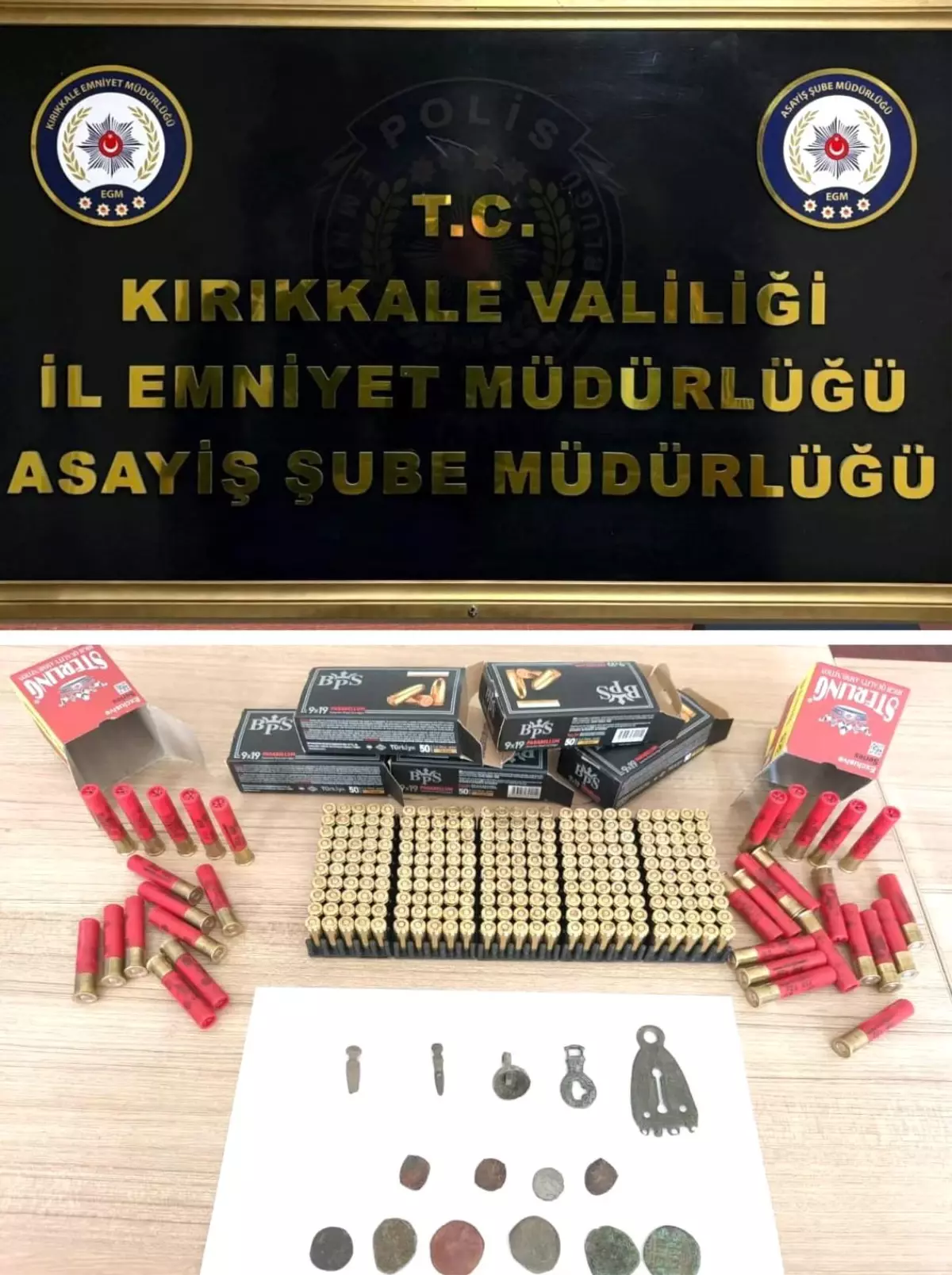 Kırıkkale’de Tarihi Eser Operasyonu