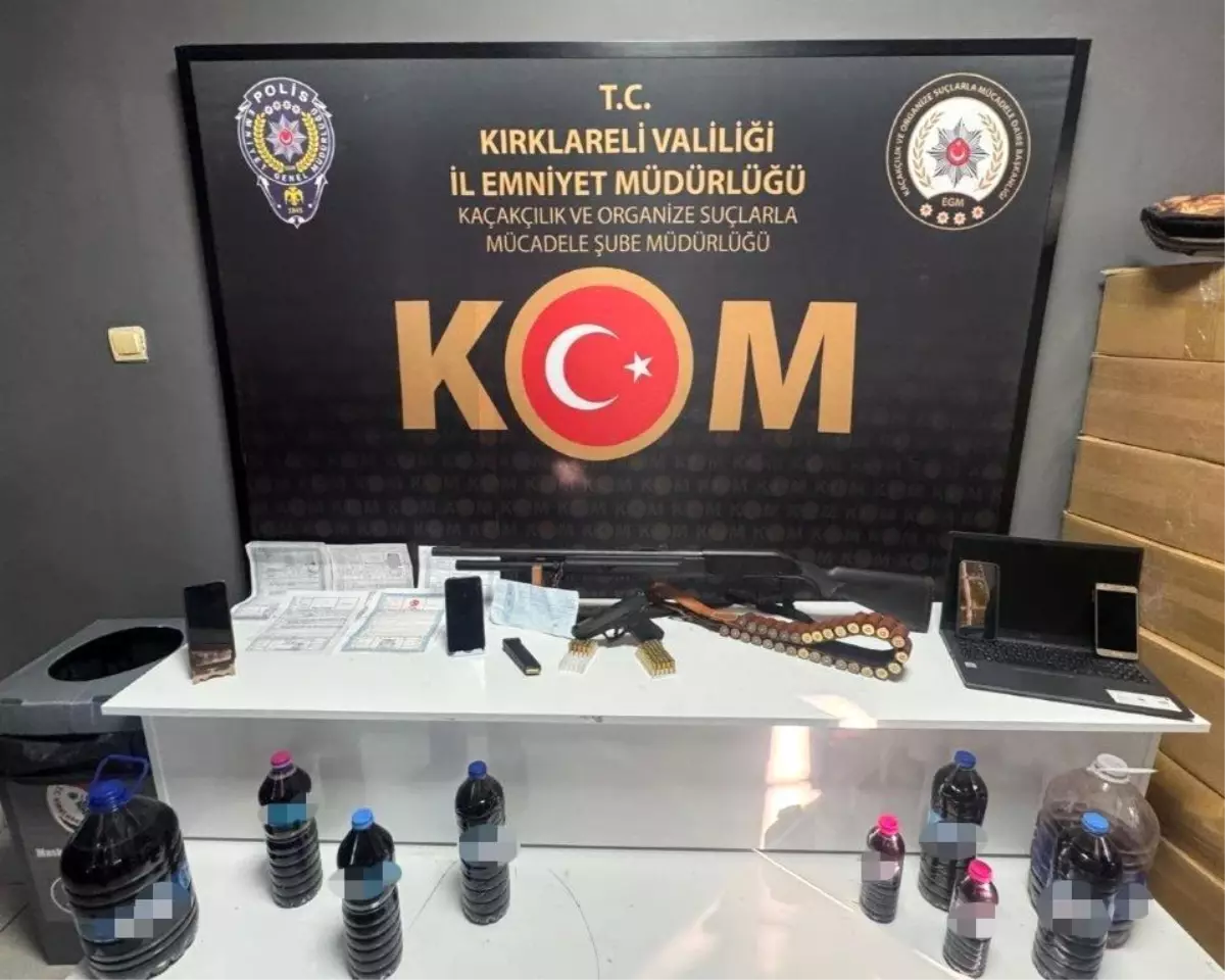 Mali Suç Operasyonunda 8 Gözaltı