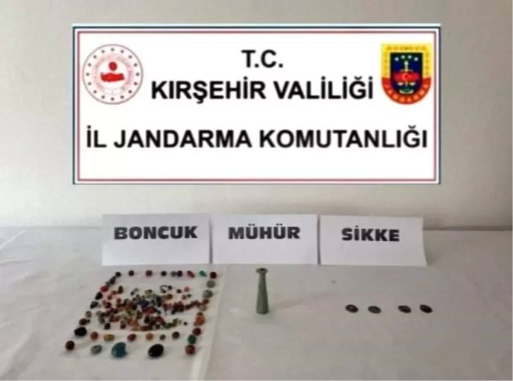 Kırşehir’de Tarihi Eser Operasyonu