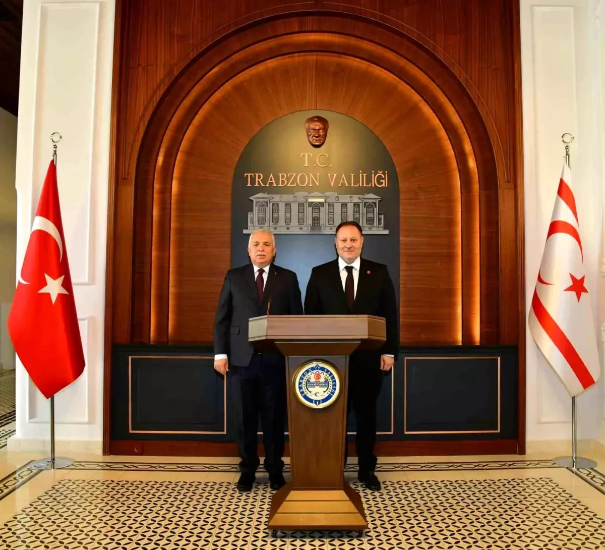 KKTC Meclis Başkanı Trabzon’da