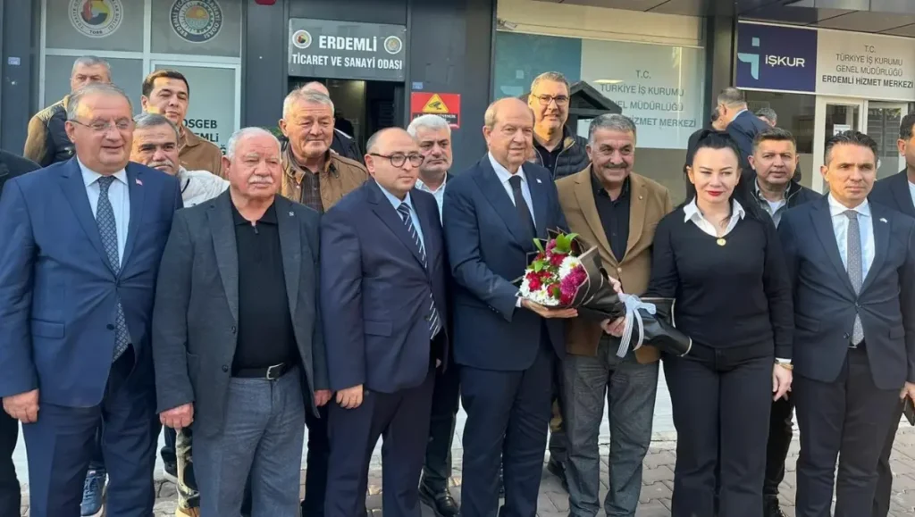 Ersin Tatar ETSO’yu Ziyaret Etti