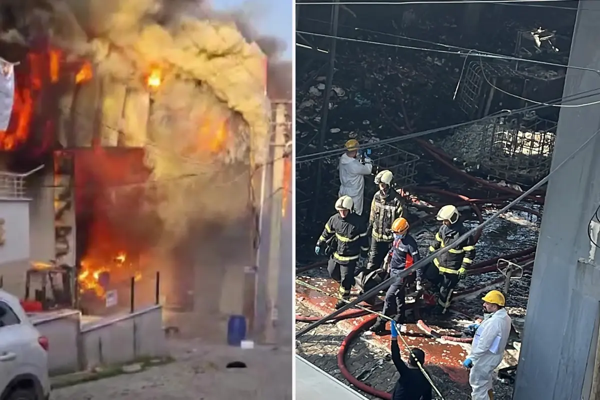 Kocaeli Dilovası’nda 7 Ölüyle Sonuçlanan Kozmetik Fabrika Yangını ve Müfettiş Raporu Şok Ettirdi