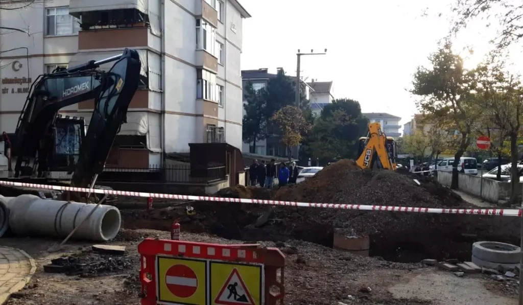 Kocaeli’de Doğalgaz Borusu Patladı