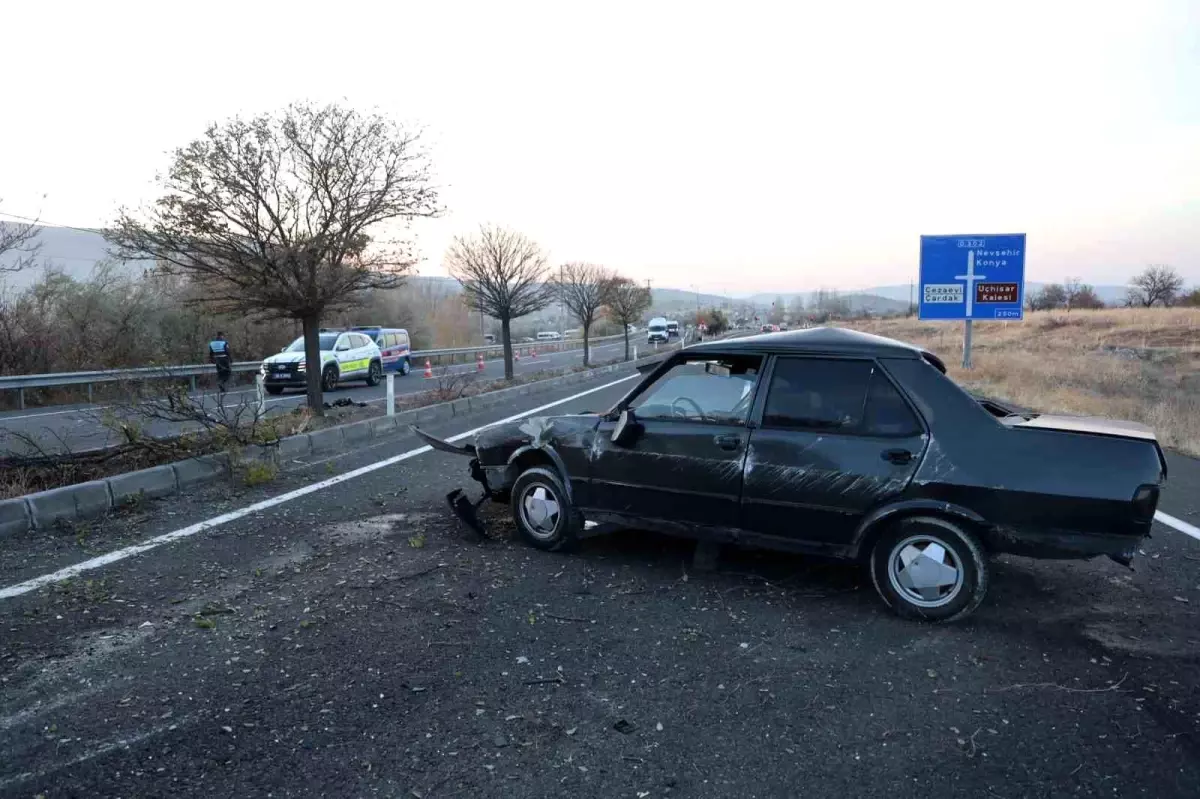 Nevşehir’de Otomobil Takla Attı: Sürücü Ağır Yaralandı