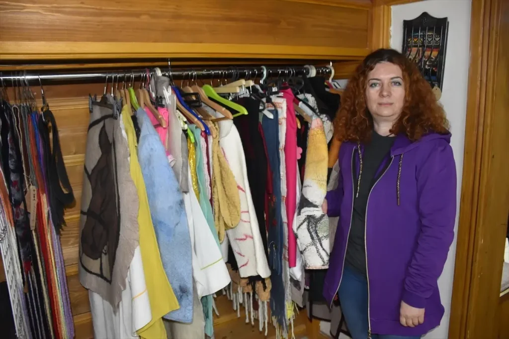 Kadınlar Keçeden Moda Üretip Dünya Pazarına Açılıyor