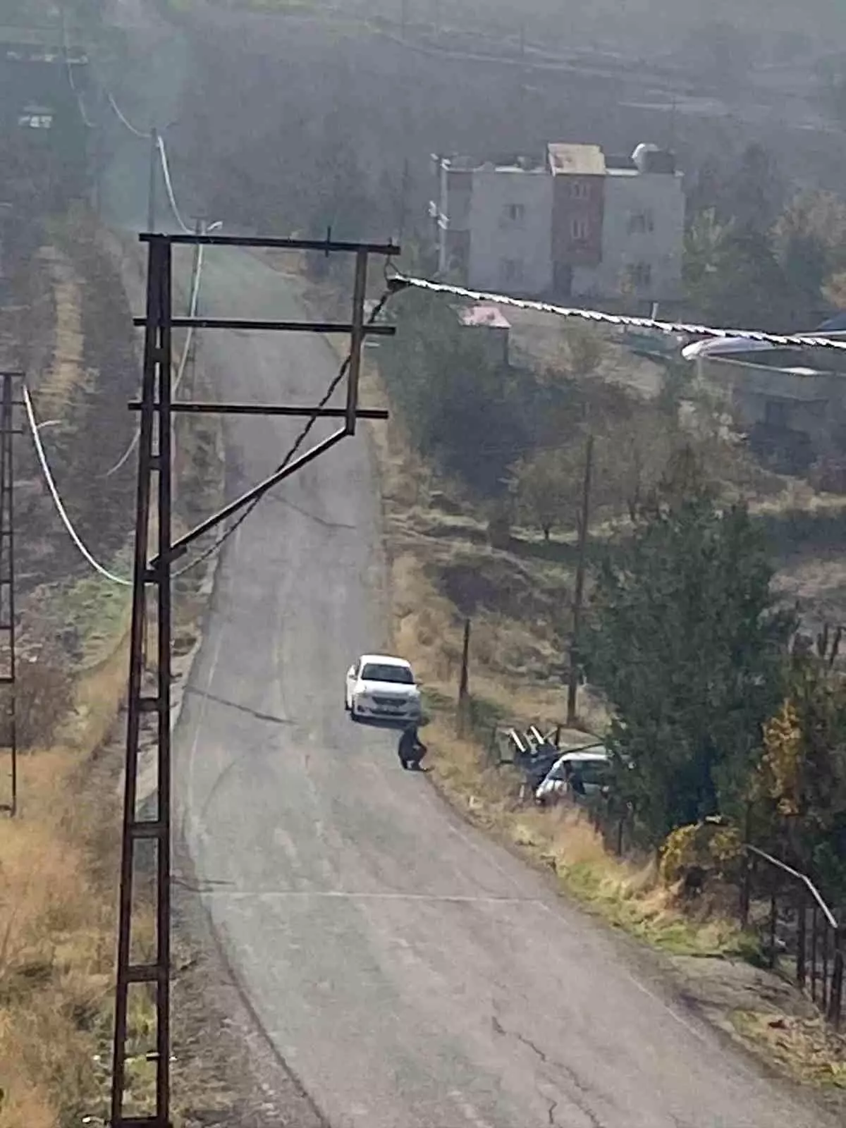 Kurtalan’da Otomobil Yola Çıktı, Yaralı Yok, Maddi Hasar Oluştu