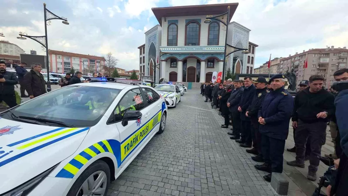 Kütahya’ya 78 Yeni Güvenlik Aracı