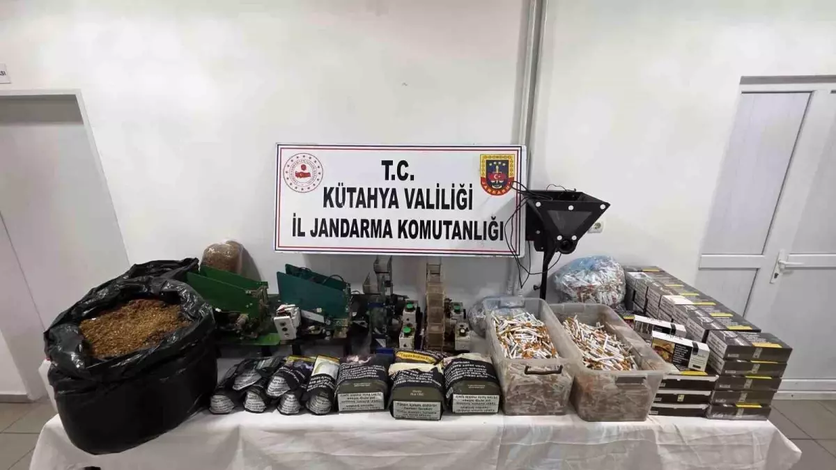Kaçak Tütün ve Alkol Operasyonu: 20 Bin Makaron Ele Geçirildi