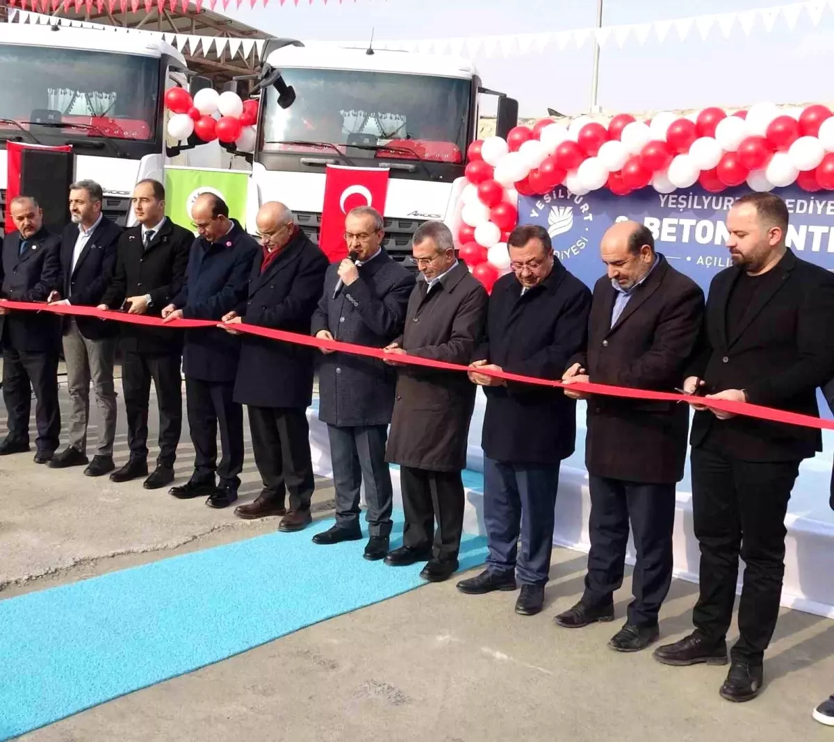 Malatya Yeşilyurt’ta 70 Milyon TL’lik Çevreci Beton Santrali Hizmete Açıldı