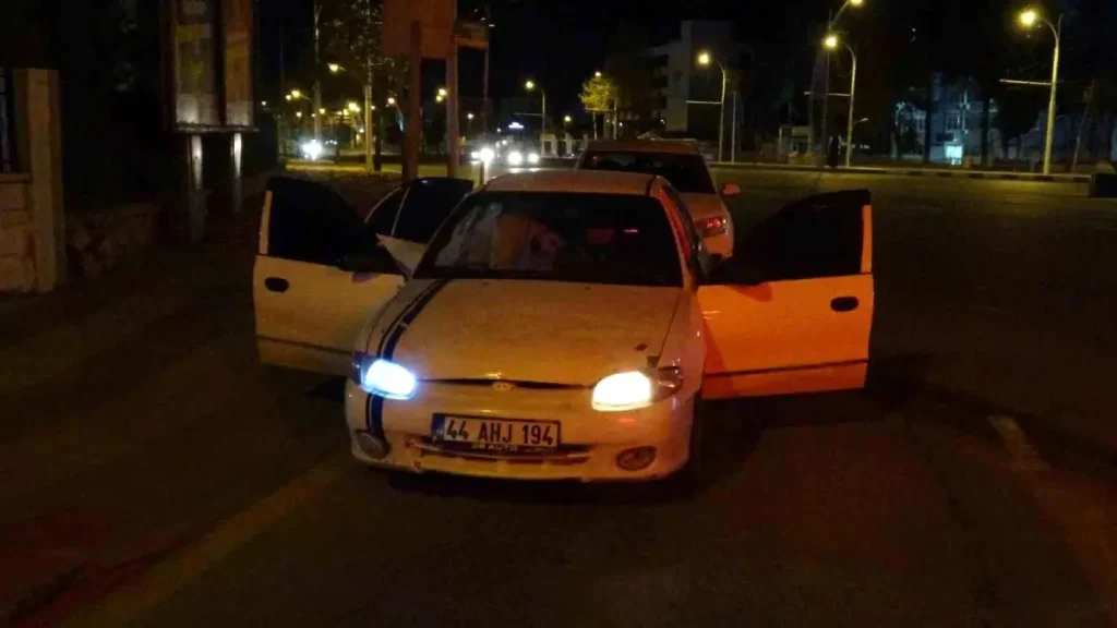 Malatya’da Kovalama Sonucu Sürücü Yakalandı