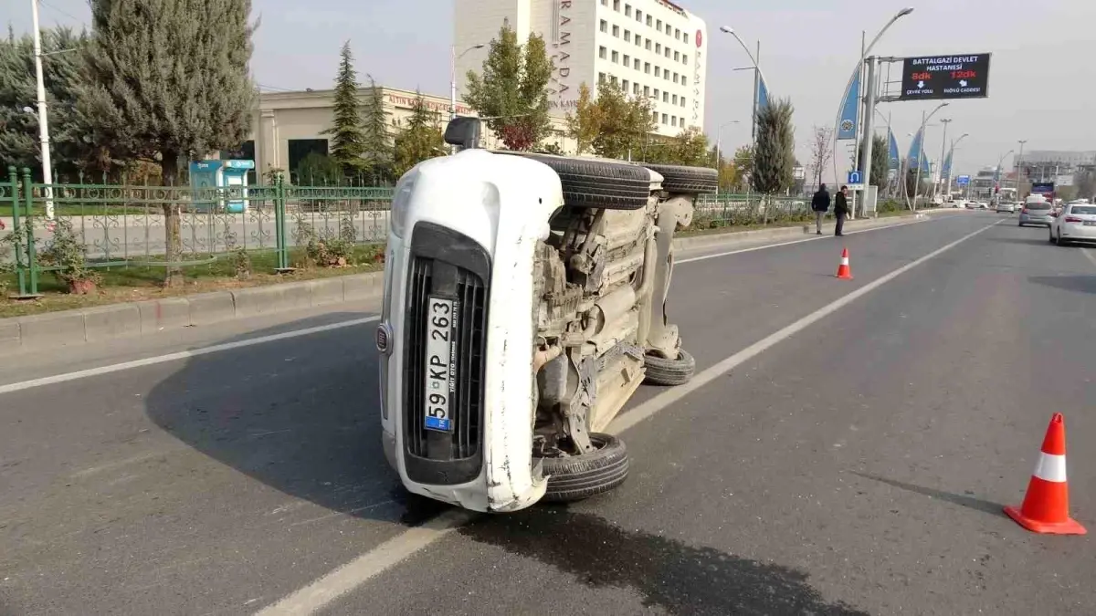 Malatya’da Trafik Kazası: 3 Yaralı