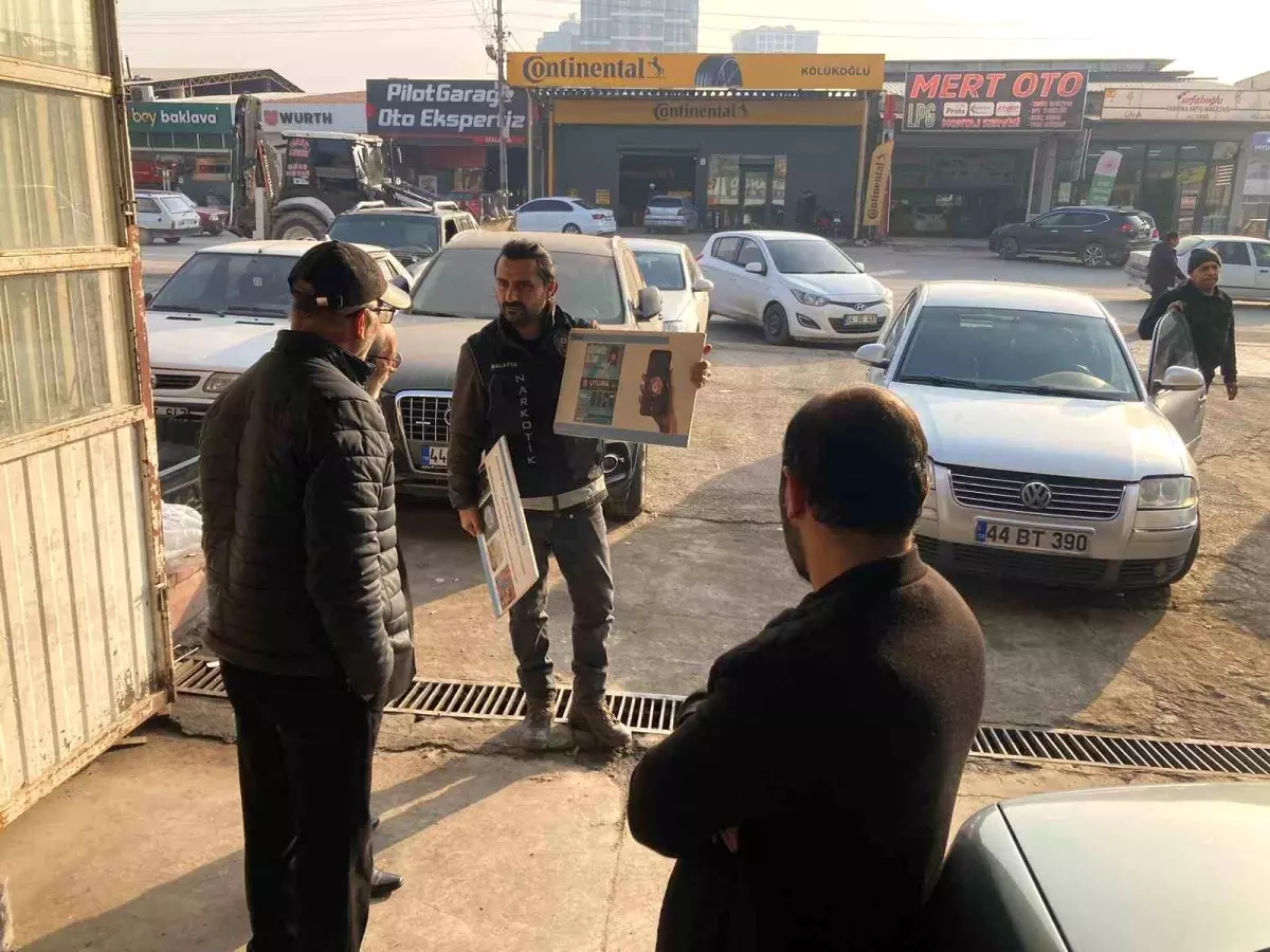 Malatya’da Uyuşturucu ile Mücadele