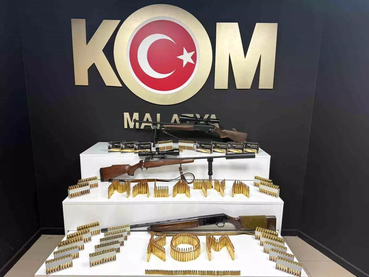 Malatya’da Ruhsatsız Silah Satışı Operasyonu Şok Etkisi
