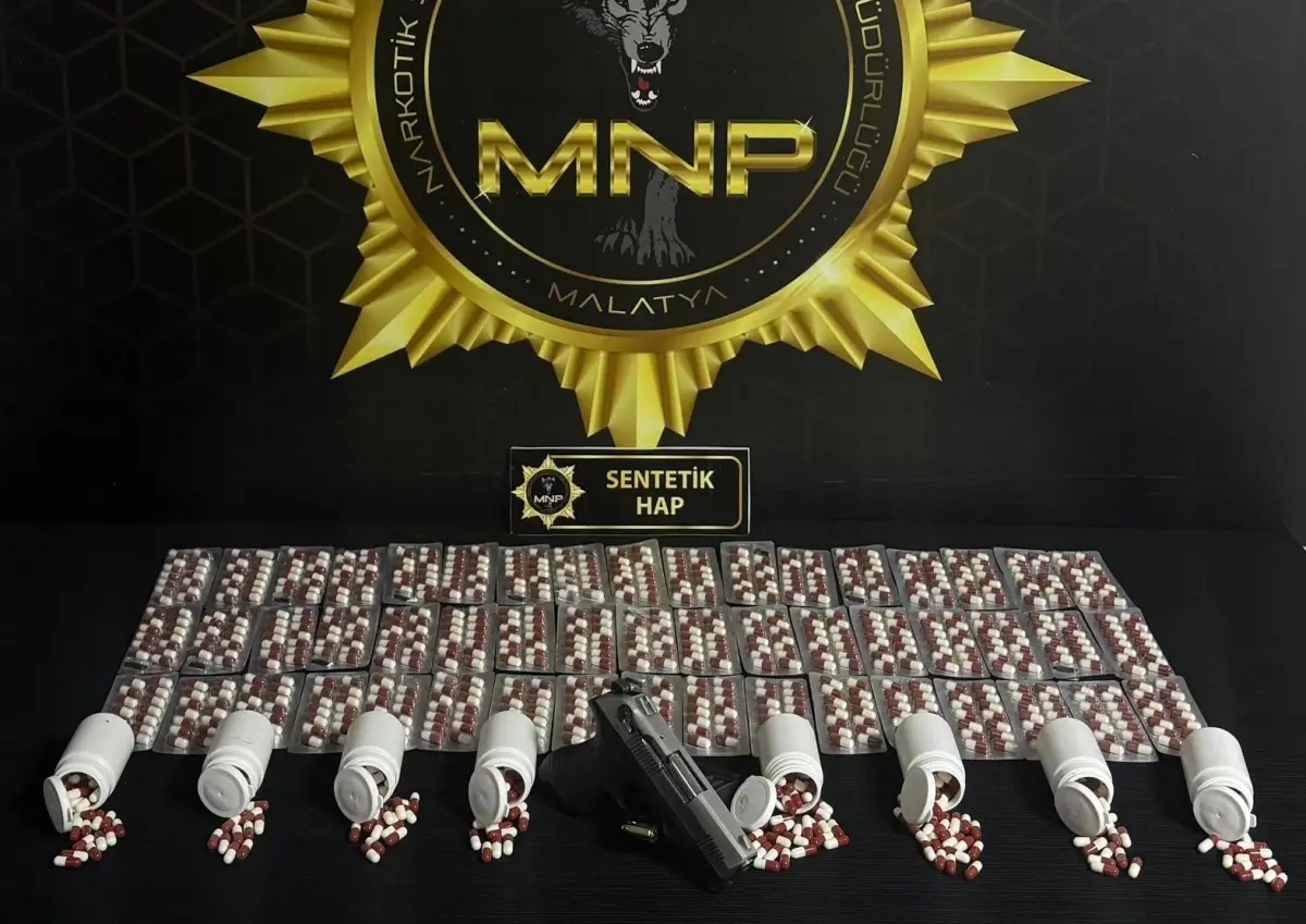 Malatya’da Uyuşturucu ve Silah Operasyonu: 1 Gözaltı