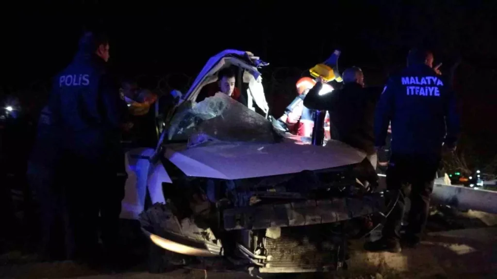 Malatya’da Feci Kaza: 2 Yaralı
